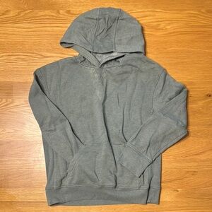 Gray Hooded Sweatshirt